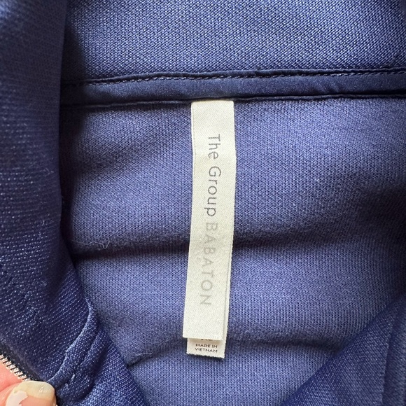 The Group Babaton * Aritzia Rocket Cropped Track Jacket XS Excellent Pre-owned - Picture 5 of 7